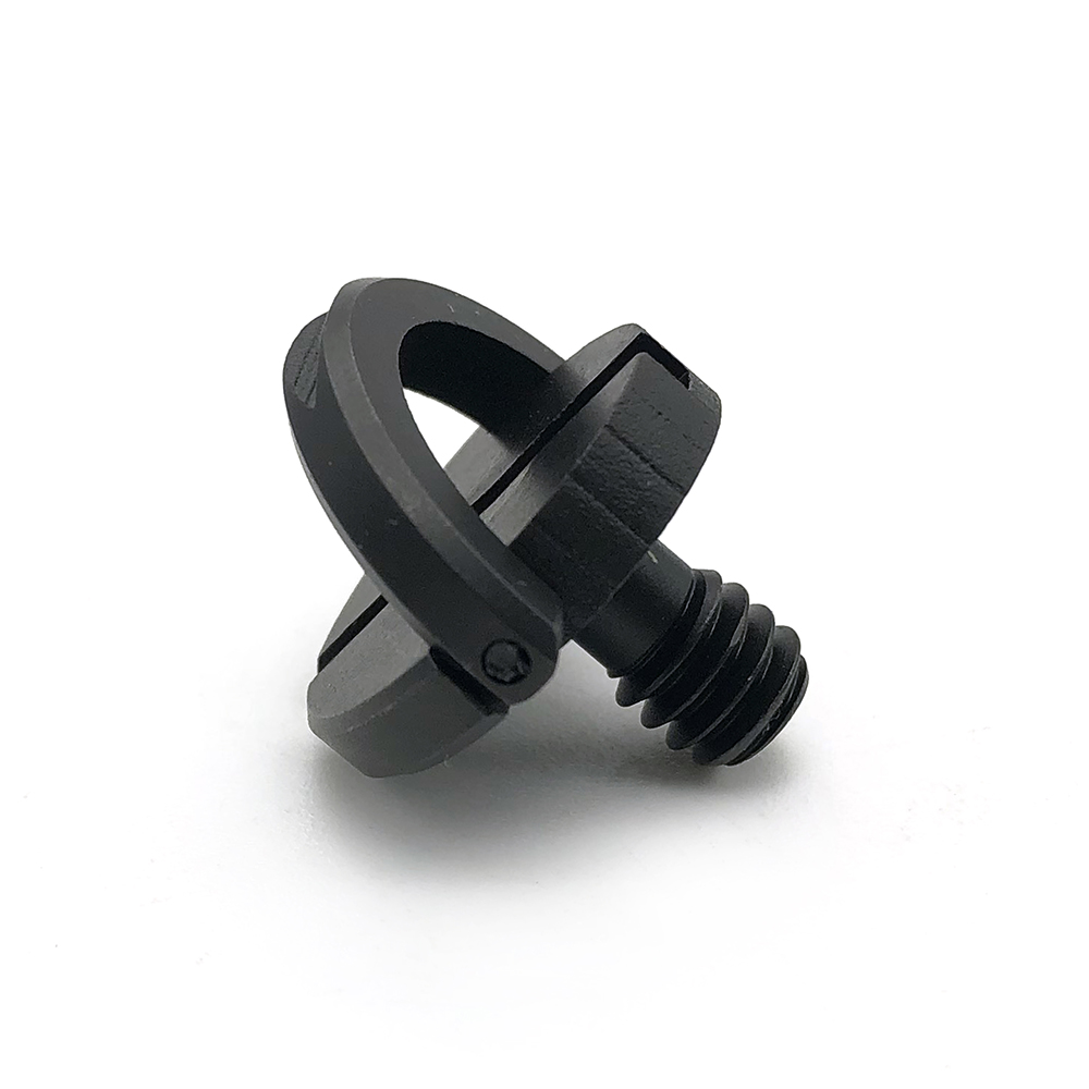 不銹鋼一字槽1/4-20快拆螺絲 自拍桿快拆螺絲相機快裝螺絲