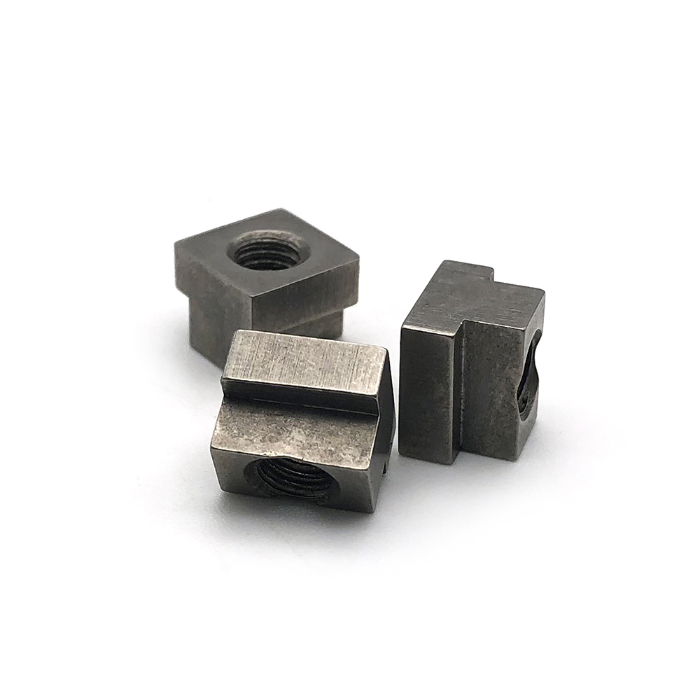 8.8級加硬T型螺母高強度T形螺帽發黑T型槽壓板螺母