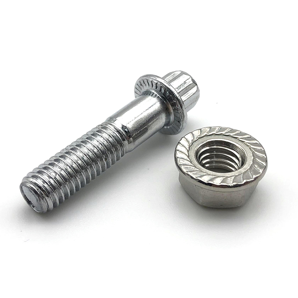 汽車專用緊固件十二角法蘭面螺栓 高強度非標法蘭高強螺栓