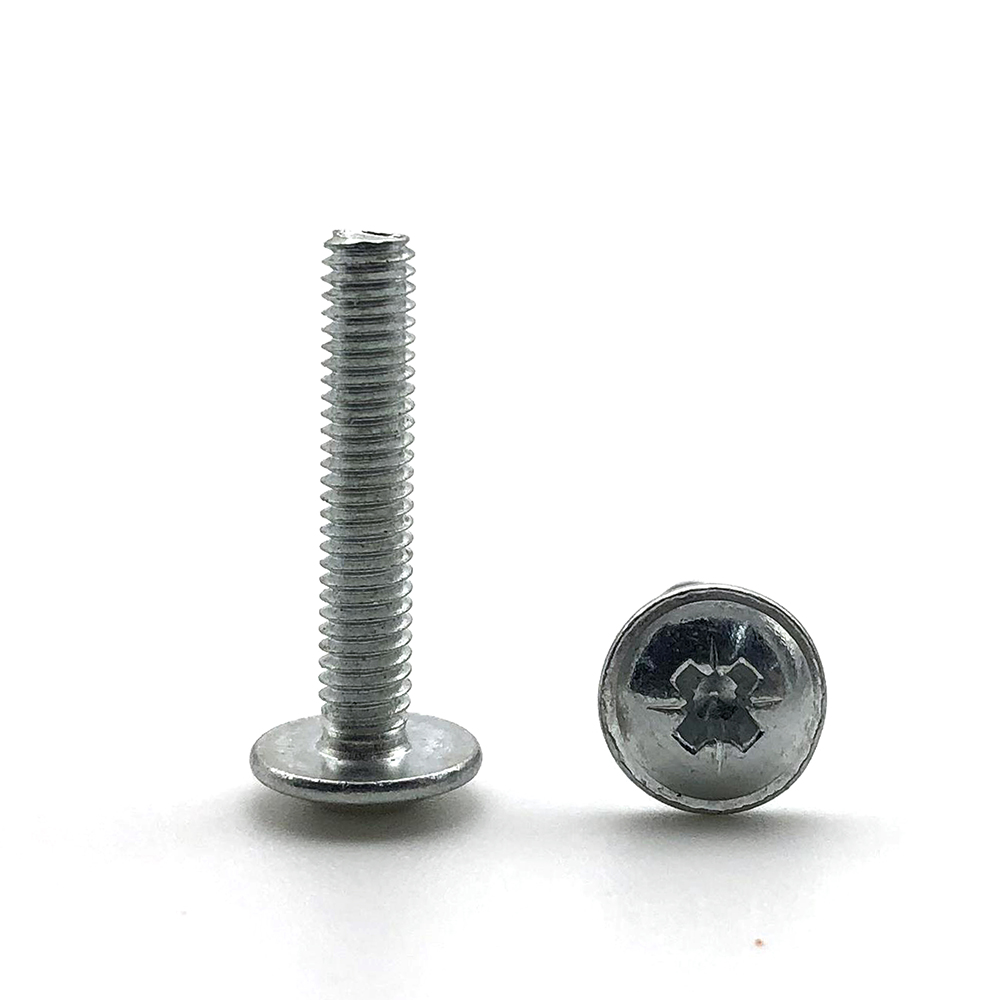 十字槽盤頭帶介螺絲米字槽盤頭機牙螺釘