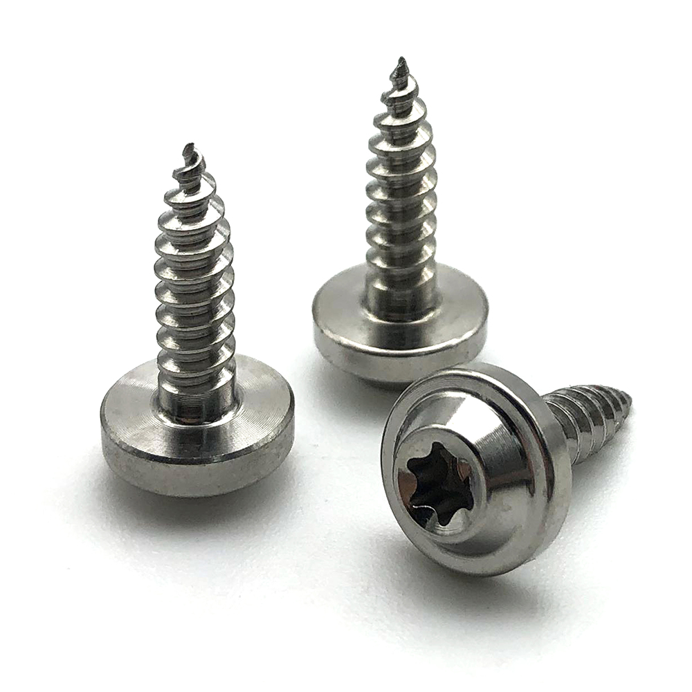 TC4 GR5飛碟頭內梅花螺絲耐蝕性鈦自攻絲