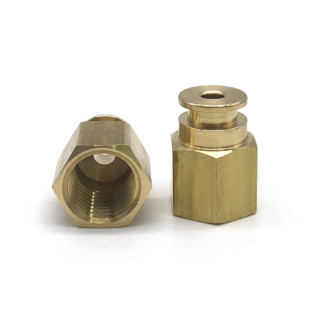 銅螺母 非標螺母 螺帽 黃銅螺母 蓋螺母 CNC車削 中空蓋螺母 蓋母 汽車零部件