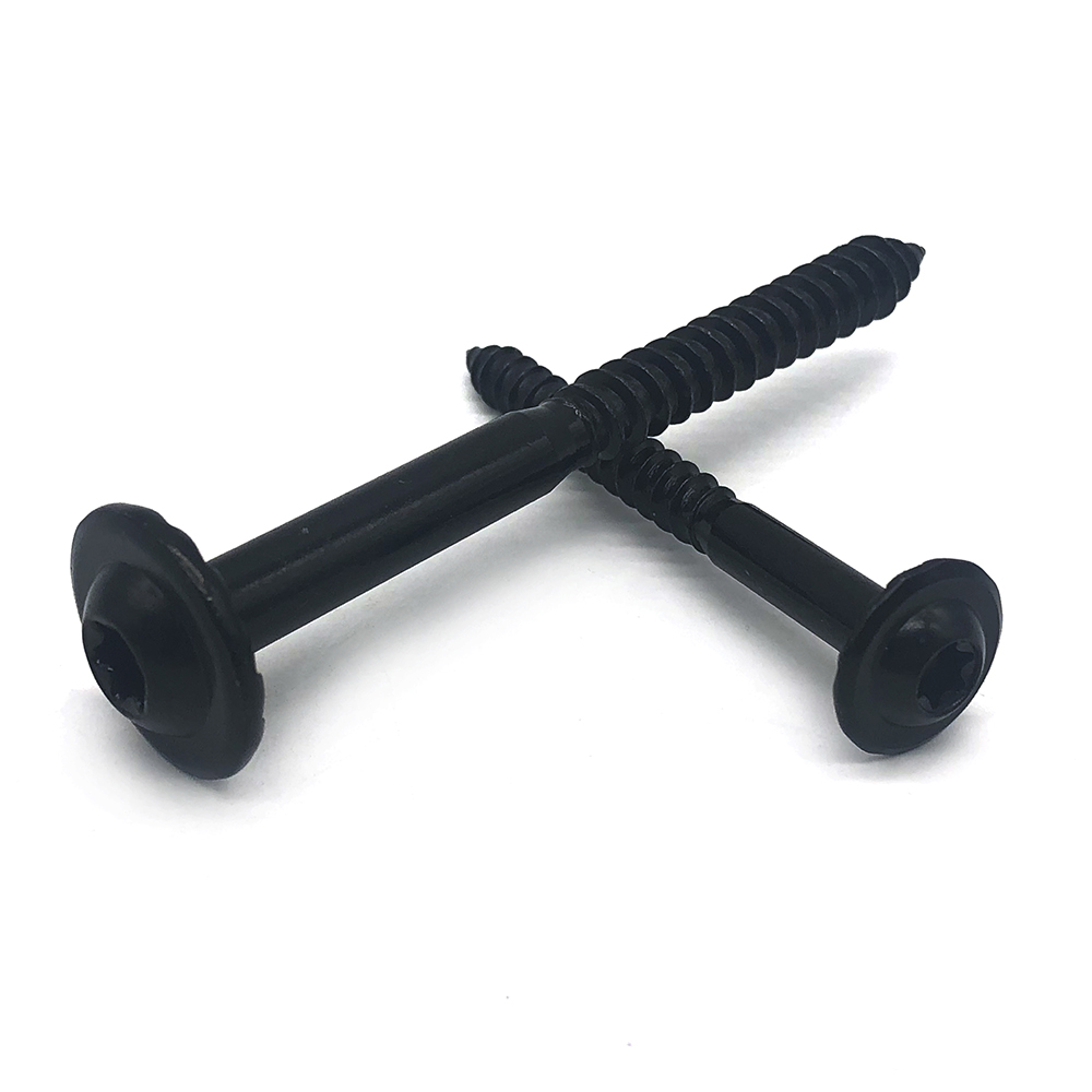 定制非標(biāo)螺絲 鍍黑鋅螺絲 手?jǐn)Q螺絲 梅花螺絲 圓頭帶介螺絲 新能源汽車(chē)螺絲