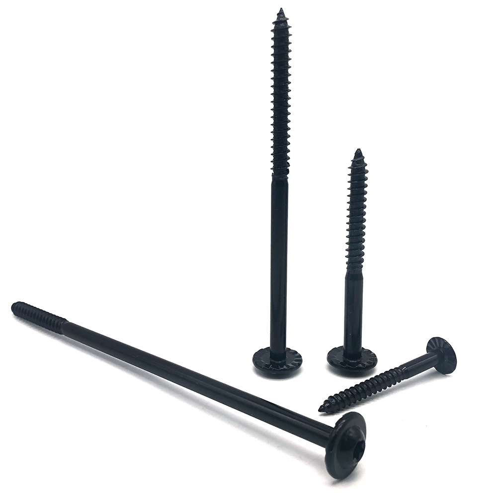 定制非標(biāo)螺絲 鍍黑鋅螺絲 手?jǐn)Q螺絲 梅花螺絲 圓頭帶介螺絲 新能源汽車(chē)螺絲