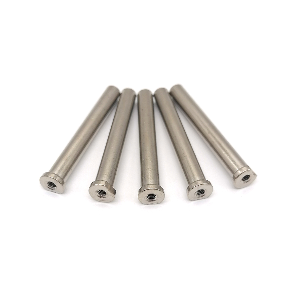 廠家生產(chǎn)圓柱銷304不銹鋼內(nèi)螺紋圓柱銷 光軸 滾花軸 玩具搓花軸 搓花圓 柱銷定制非標銷軸