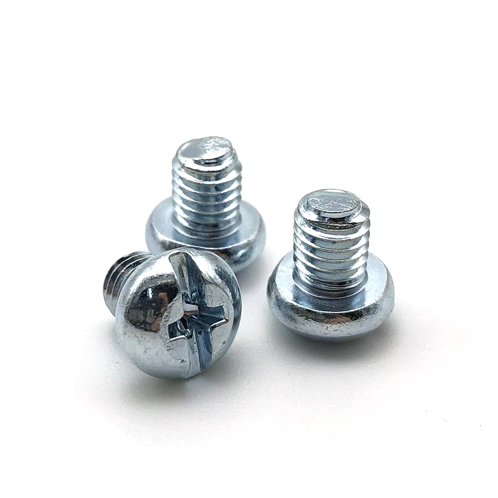 工廠生產(chǎn)十一字槽加減頭螺絲釘鍍藍(lán)白鋅螺絲釘盤(pán)頭大扁頭機(jī)絲螺絲釘定制非標(biāo)螺絲