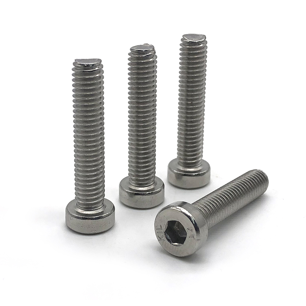 工廠生產法鈦螺絲 杯頭螺絲 內六角螺絲釘 不銹鋼螺絲 定制非標螺絲
