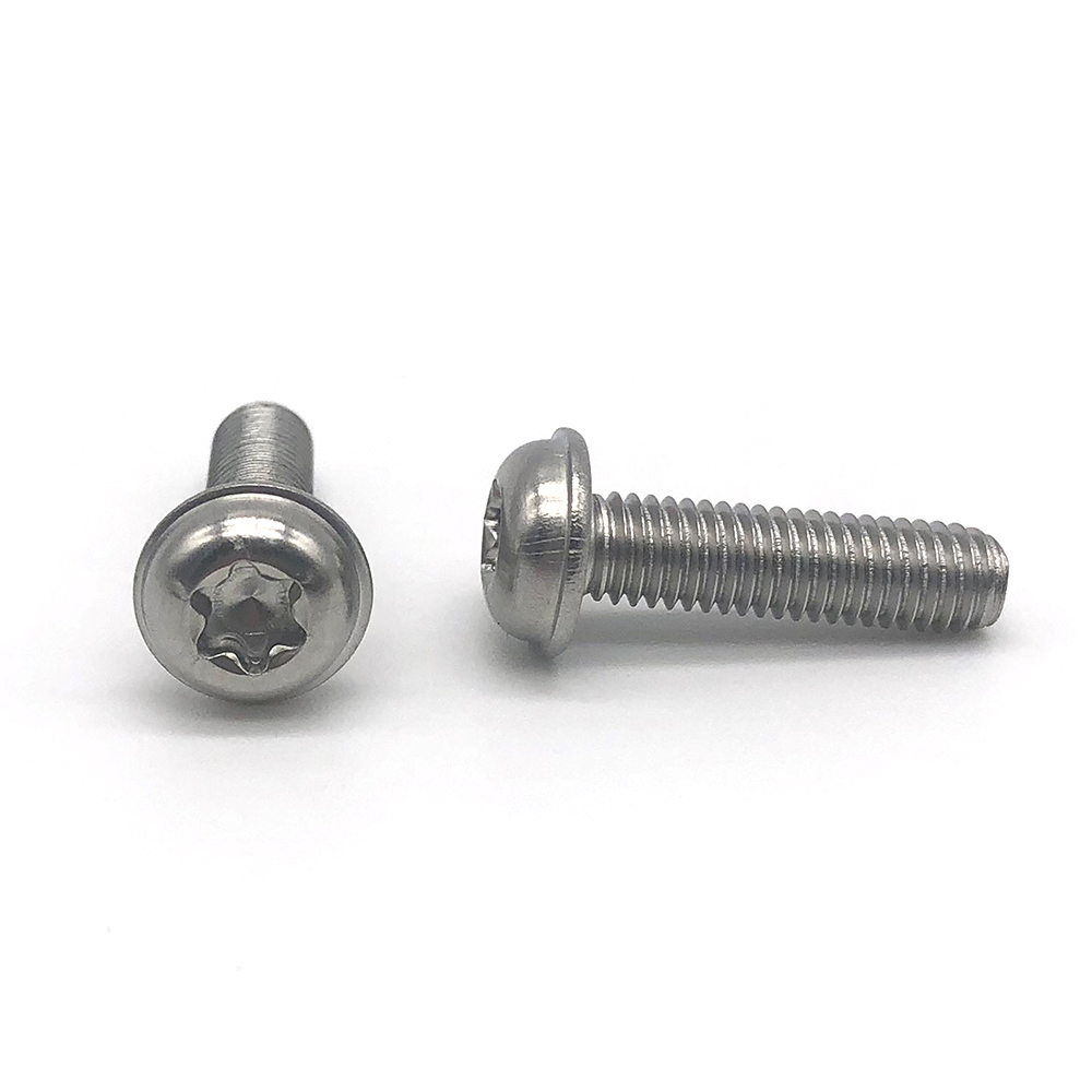 304不銹鋼梅花盤頭帶墊螺絲帶介螺絲 自帶墊螺釘帶帽螺絲定制非標螺絲