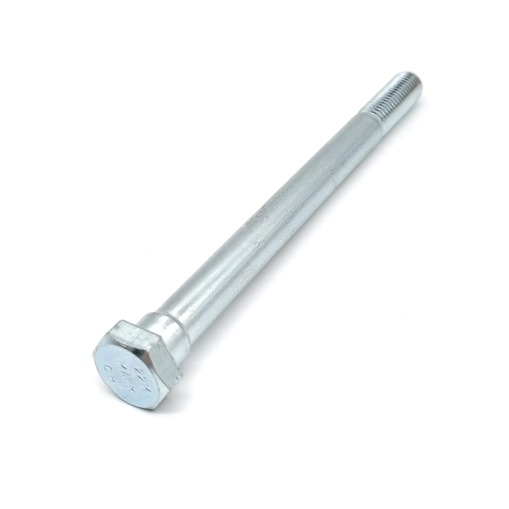 生產(chǎn)臺階螺絲 10.9級藍(lán)白鋅1/4六角螺絲 用于機(jī)械設(shè)備定制非標(biāo)螺絲