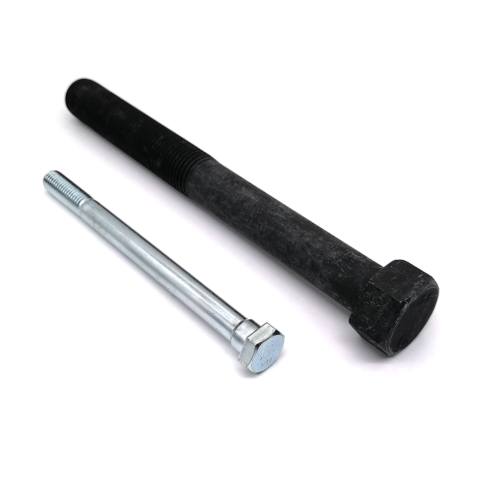 生產(chǎn)臺階螺絲 10.9級藍(lán)白鋅1/4六角螺絲 用于機(jī)械設(shè)備定制非標(biāo)螺絲