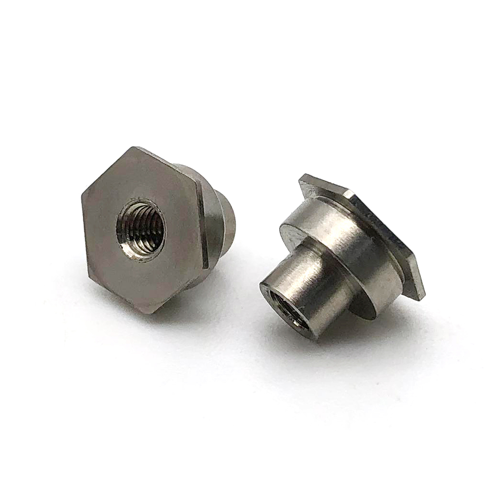 廠家直銷異形鈦螺母 數控車床加工制造鈦合金螺母 異形六角螺母