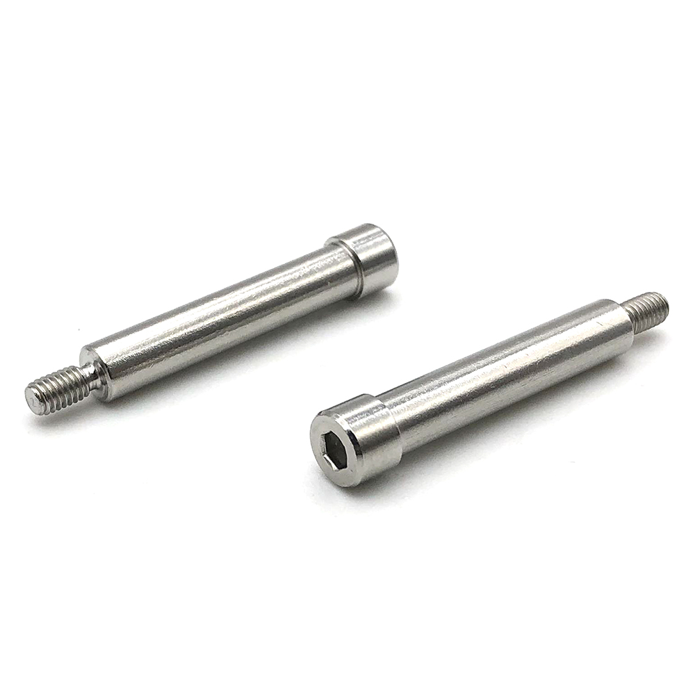 304不銹鋼內六角塞打螺絲軸肩凸肩等高螺釘限位螺栓M3M4 M5M6M8M10