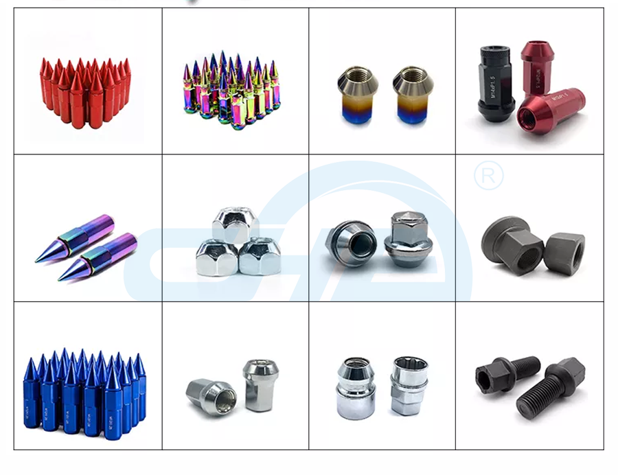 沃耳特車輪螺母類型 沃耳特車輪螺母類型